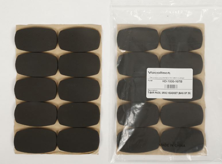 SRX2/SRX3 T-Bar Pads Pack 20